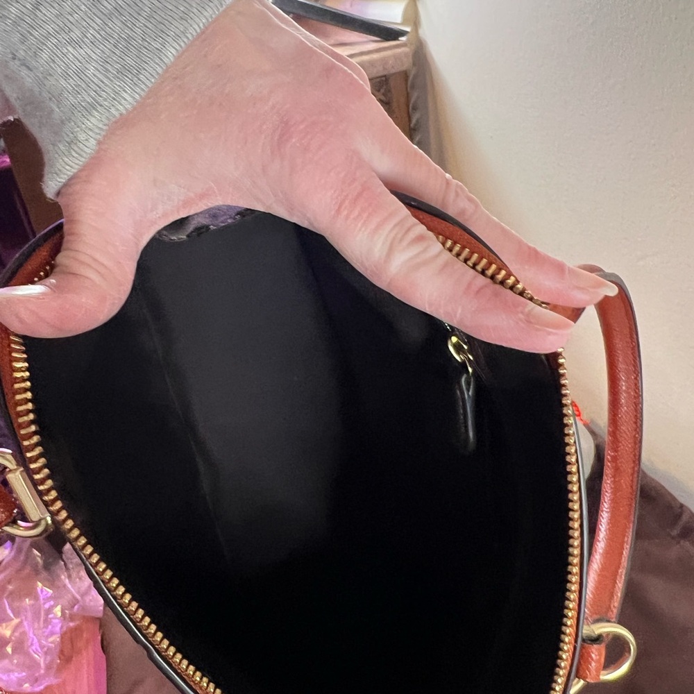Coach Katy Satchel With Varsity Stripe - Picture 10 of 15
